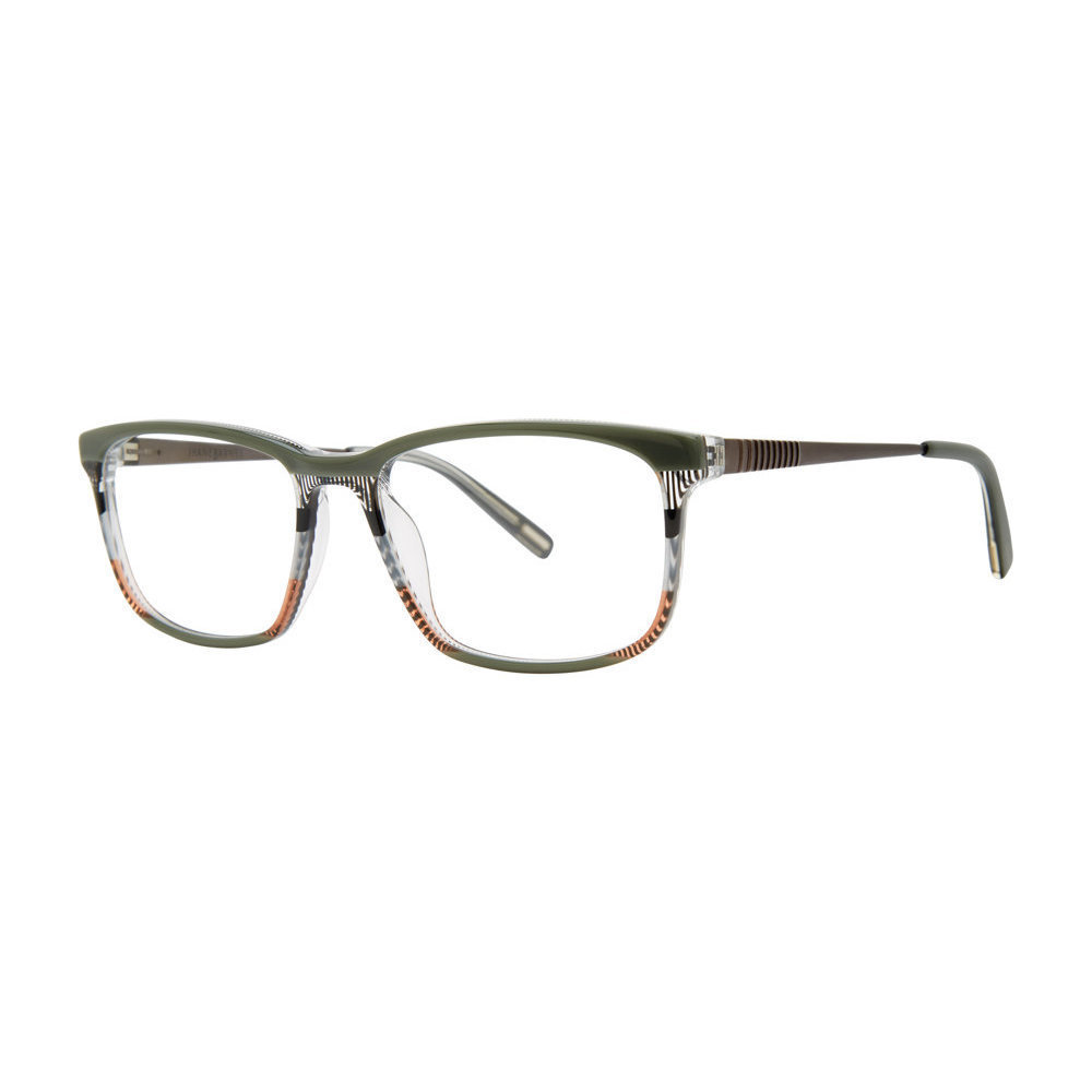 Jhane Barnes Spectra Eyeglasses Olive 53mm